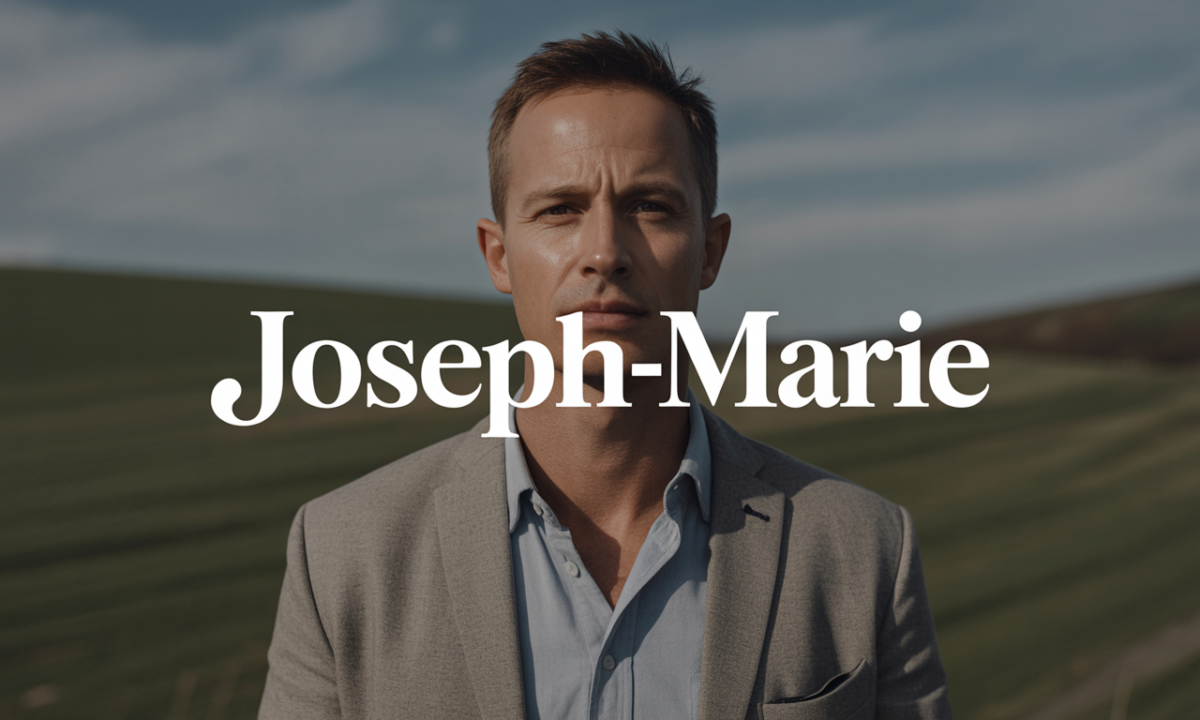 Illustration de Joseph-marie, Prénoms