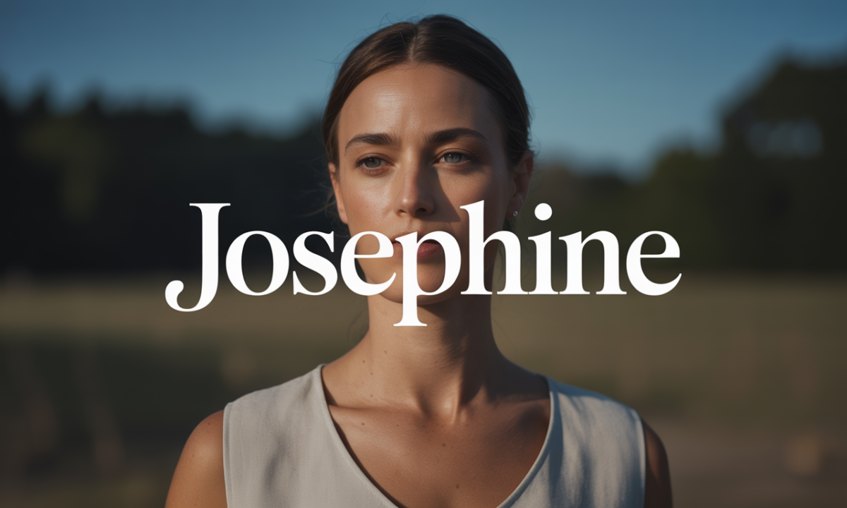 Illustration de Josephine, Prénoms