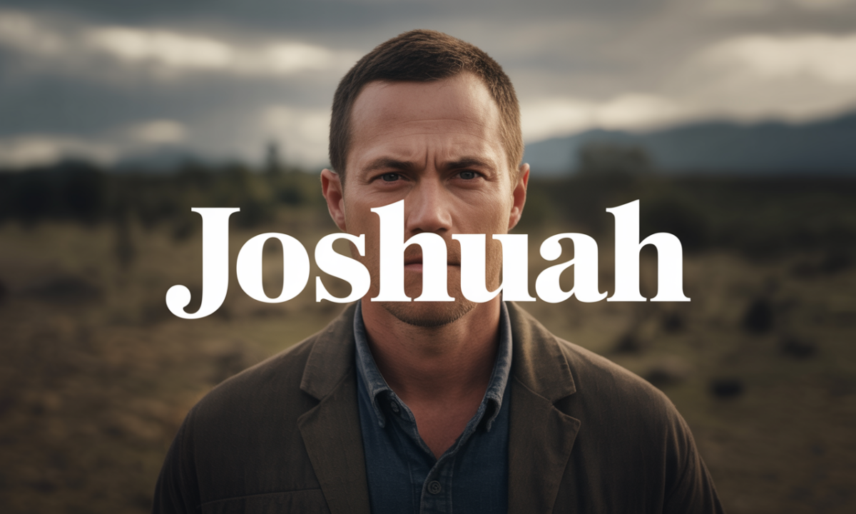 Illustration de Joshuah, Prénoms
