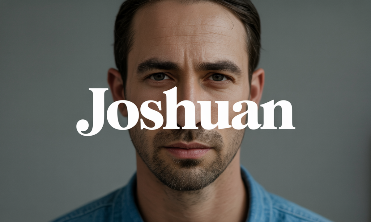 Illustration de Joshuan, Prénoms