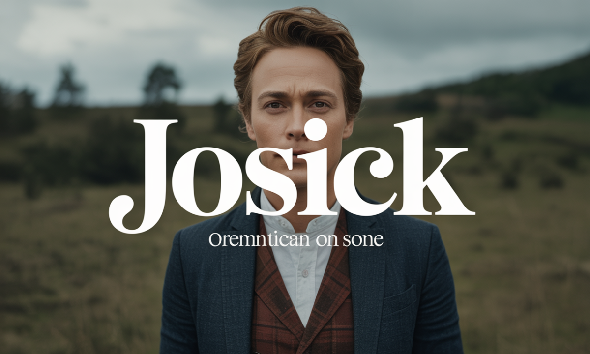 Illustration de Josick, Prénoms