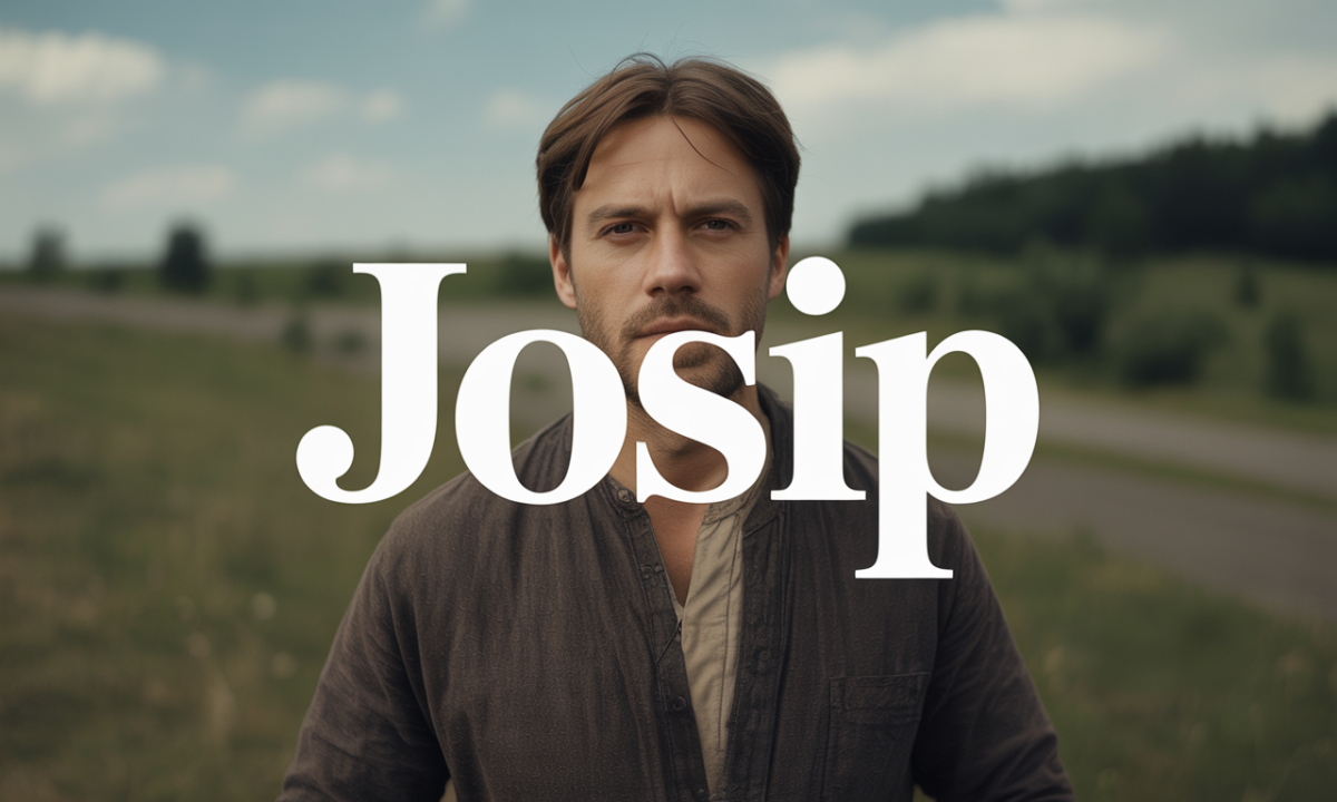 Illustration de Josip, Prénoms