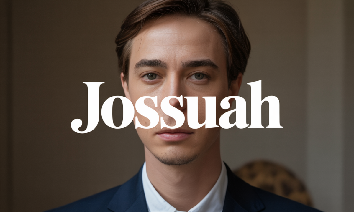 Illustration de Jossuah, Prénoms