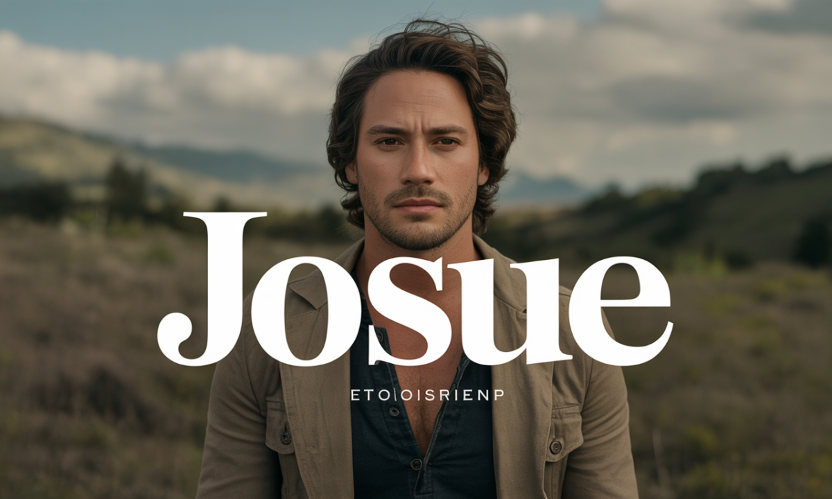 Illustration de Josue, Prénoms