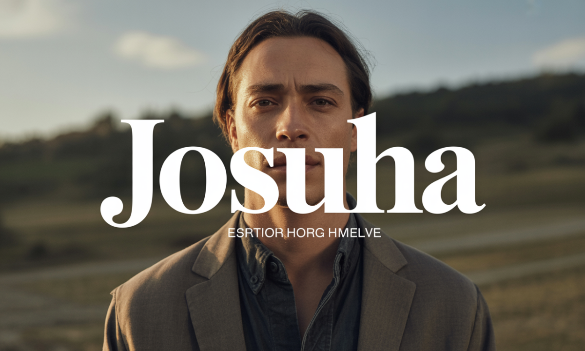 Illustration de Josuha, Prénoms