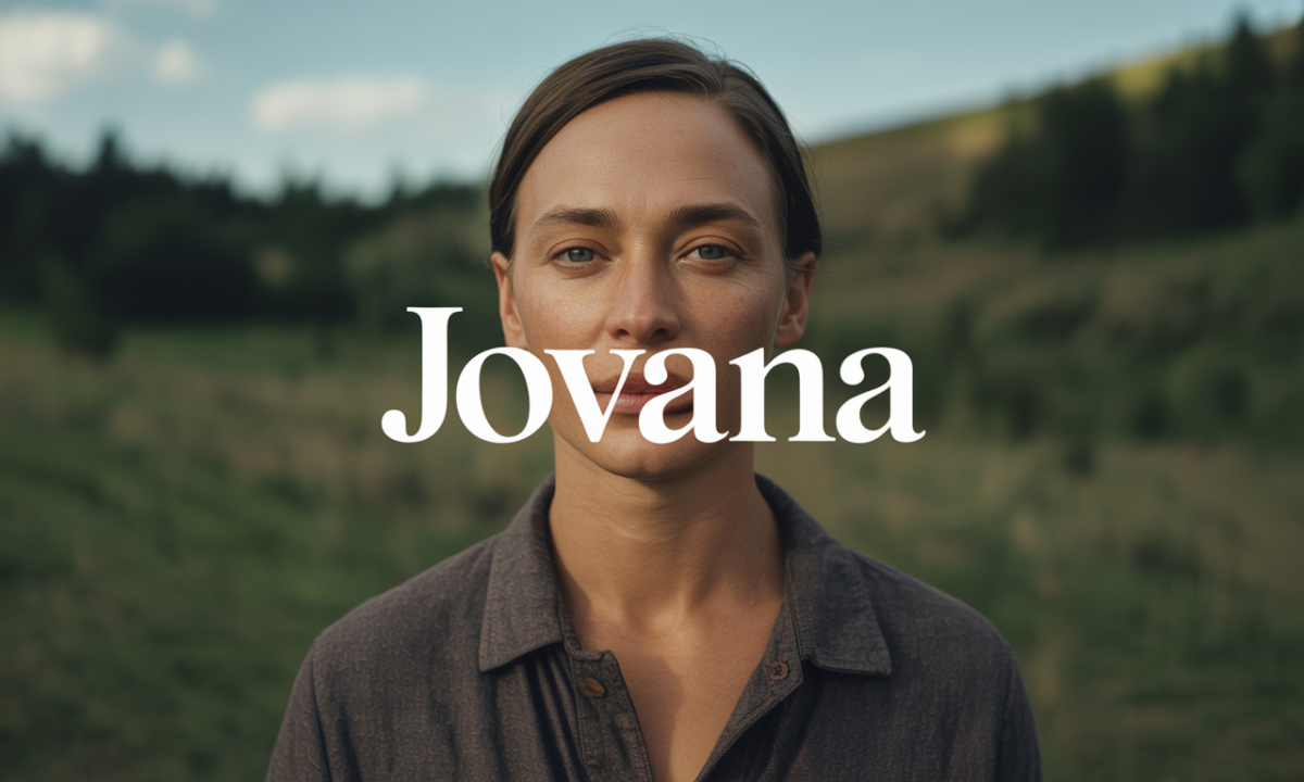 Illustration de Jovana, Prénoms