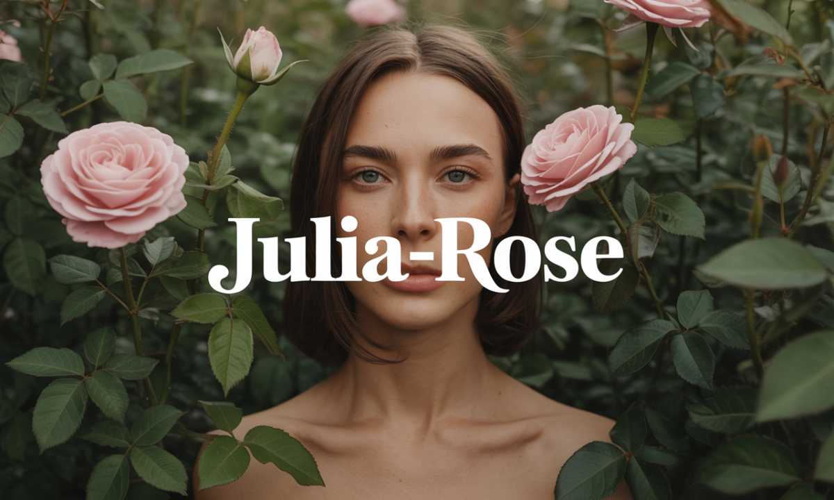 Illustration de Julia-rose, Prénoms