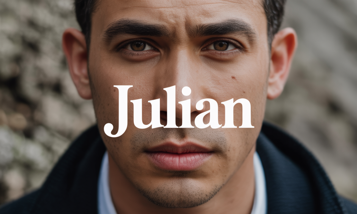 Illustration de Julian, Prénoms