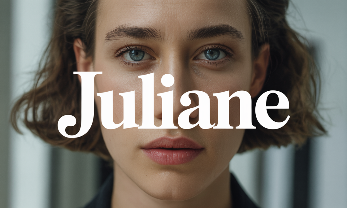 Illustration de Juliane, Prénoms