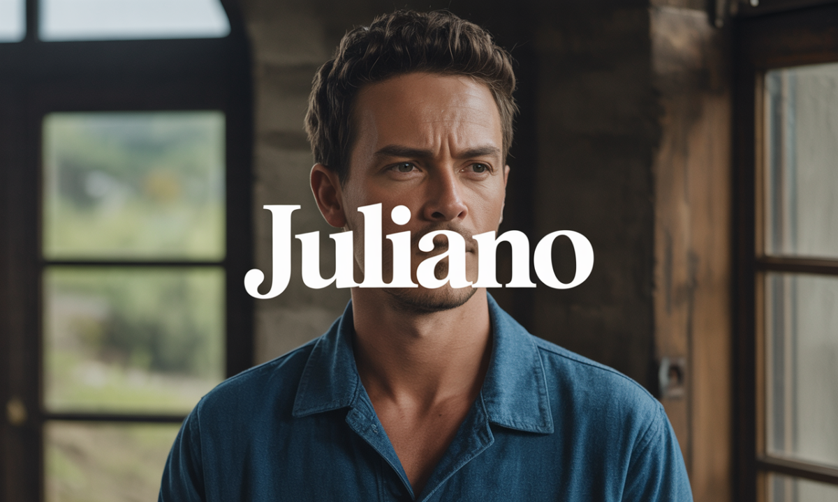 Illustration de Juliano, Prénoms