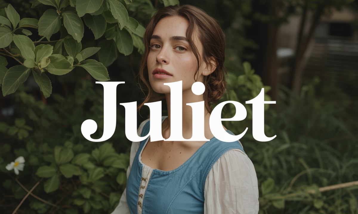 Illustration de Juliet, Prénoms