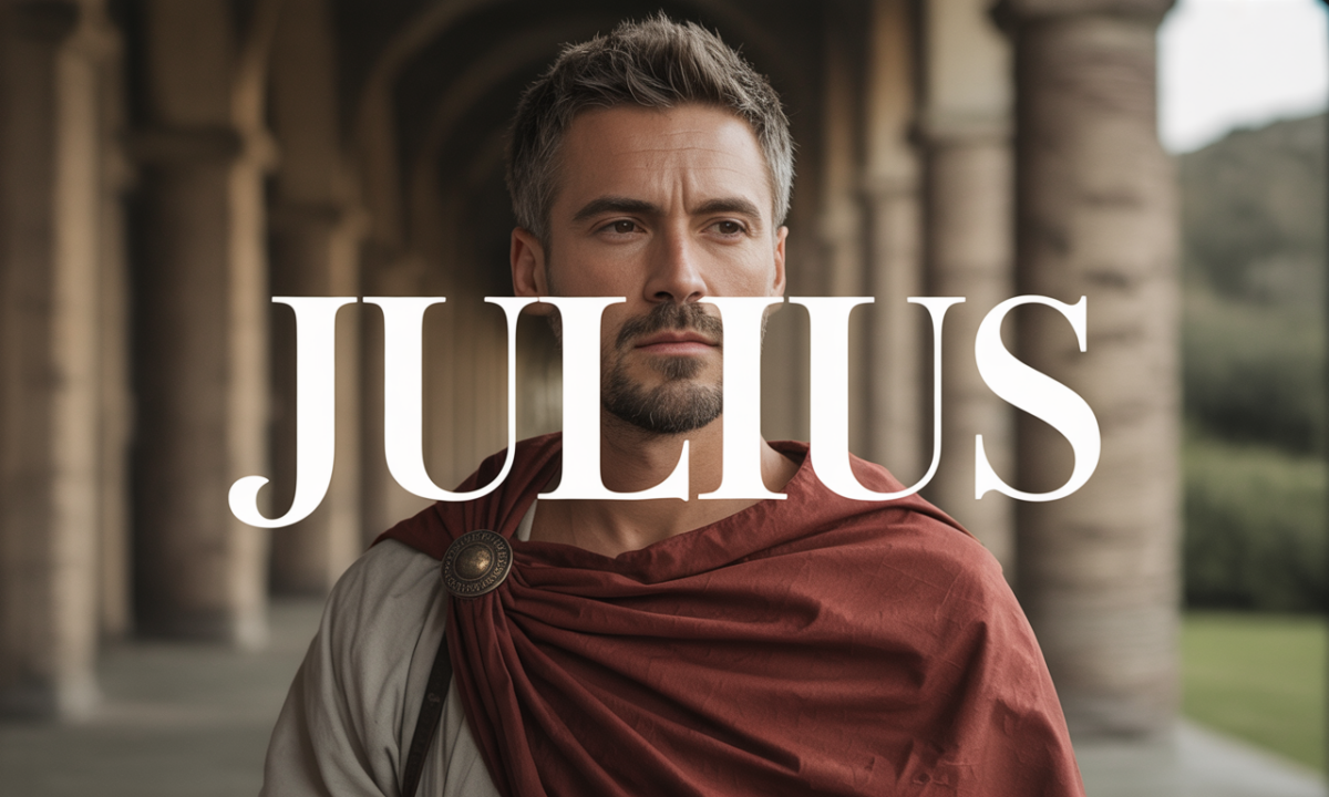 Illustration de Julius, Prénoms