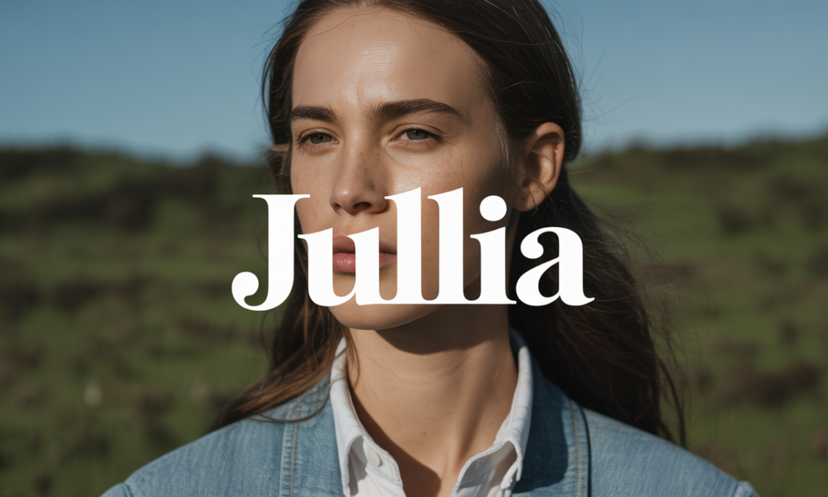 Illustration de Jullia, Prénoms