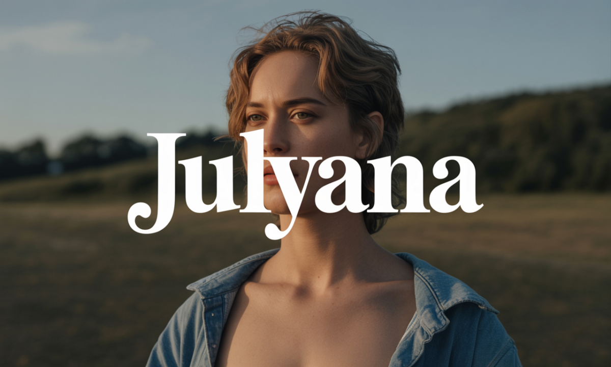 Illustration de Julyana, Prénoms