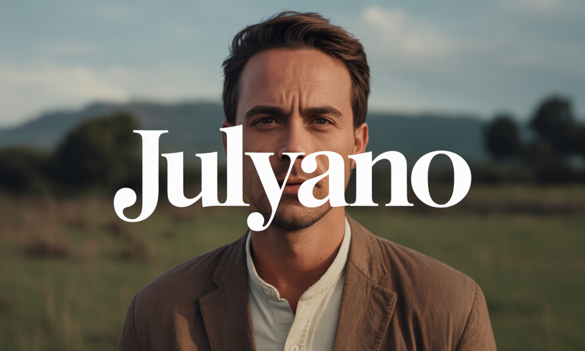 Illustration de Julyano, Prénoms