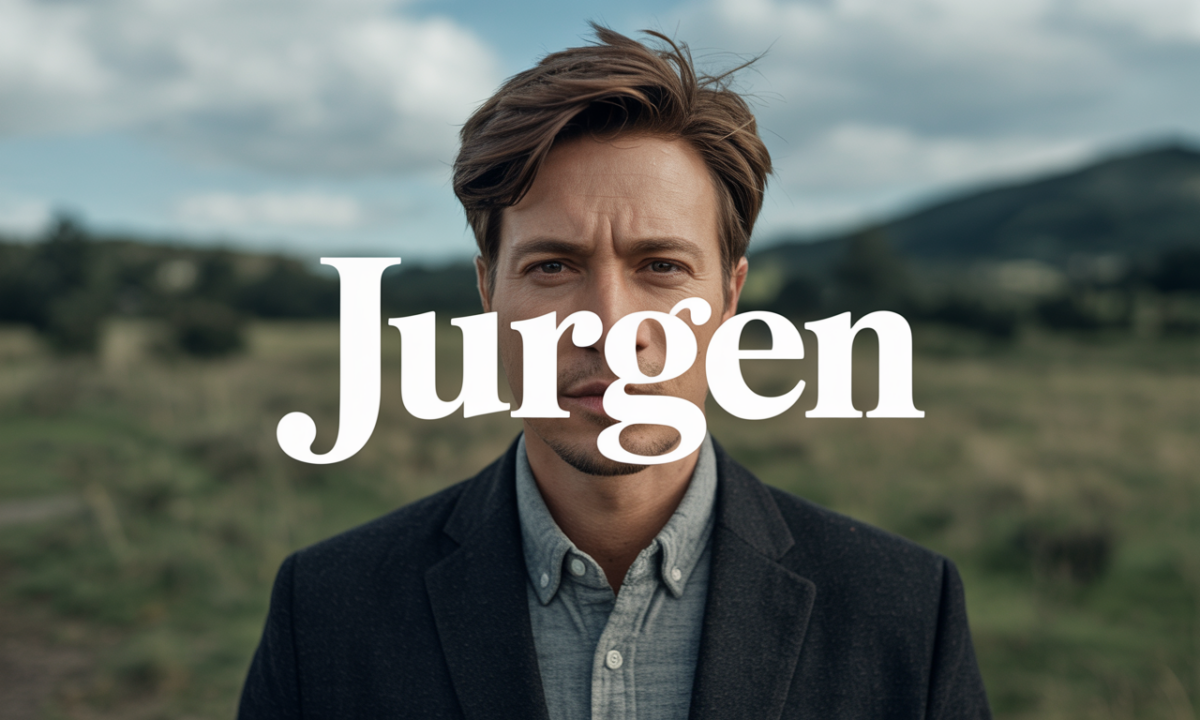 Illustration de Jurgen, Prénoms