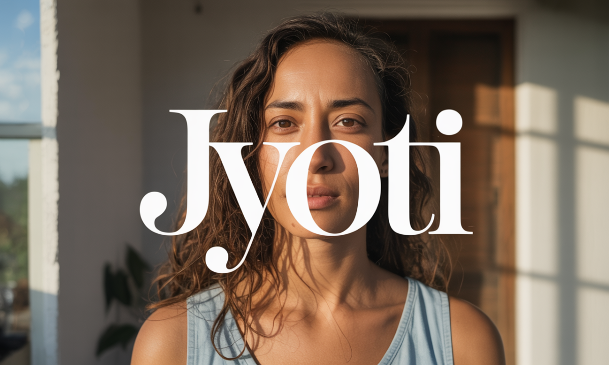 Illustration de Jyoti, Prénoms