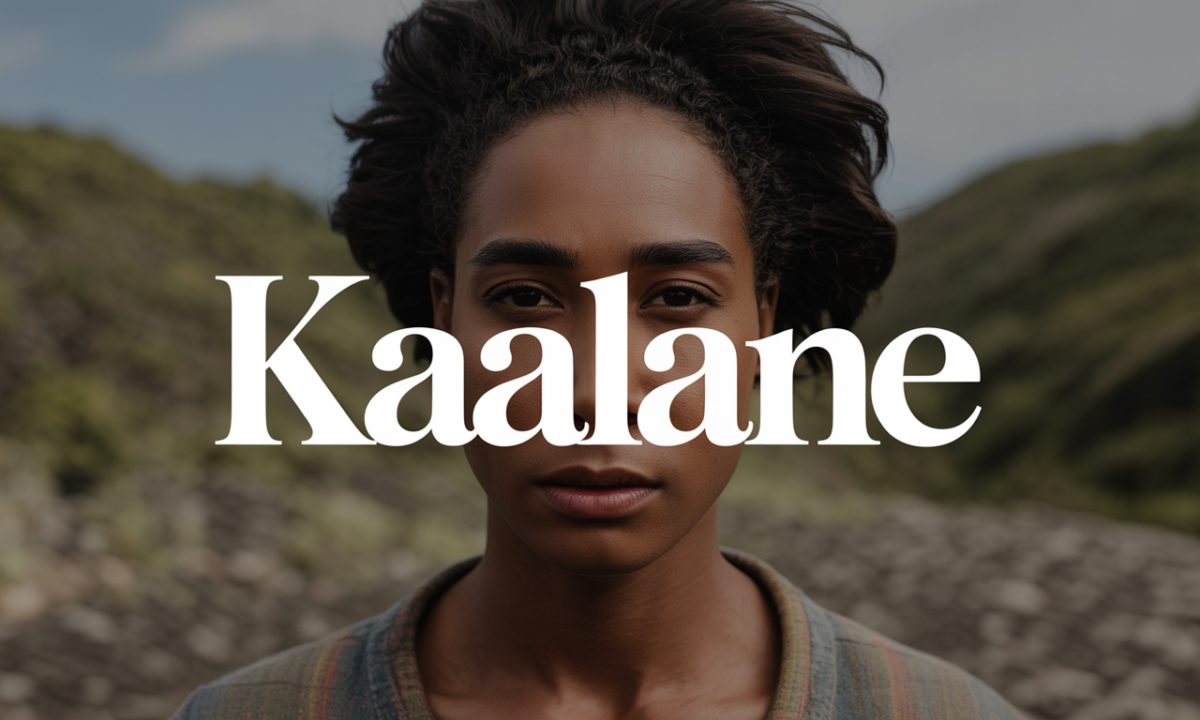 Illustration de Kaalane, Prénoms