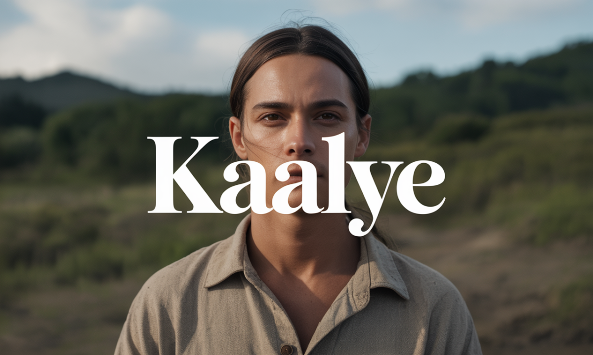 Illustration de Kaalye, Prénoms