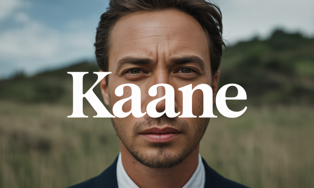 Illustration de Kaane, Prénoms