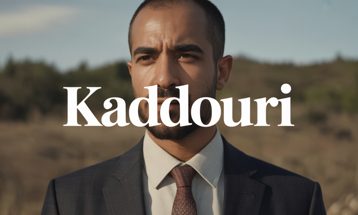 Illustration de Kaddouri, Noms de famille