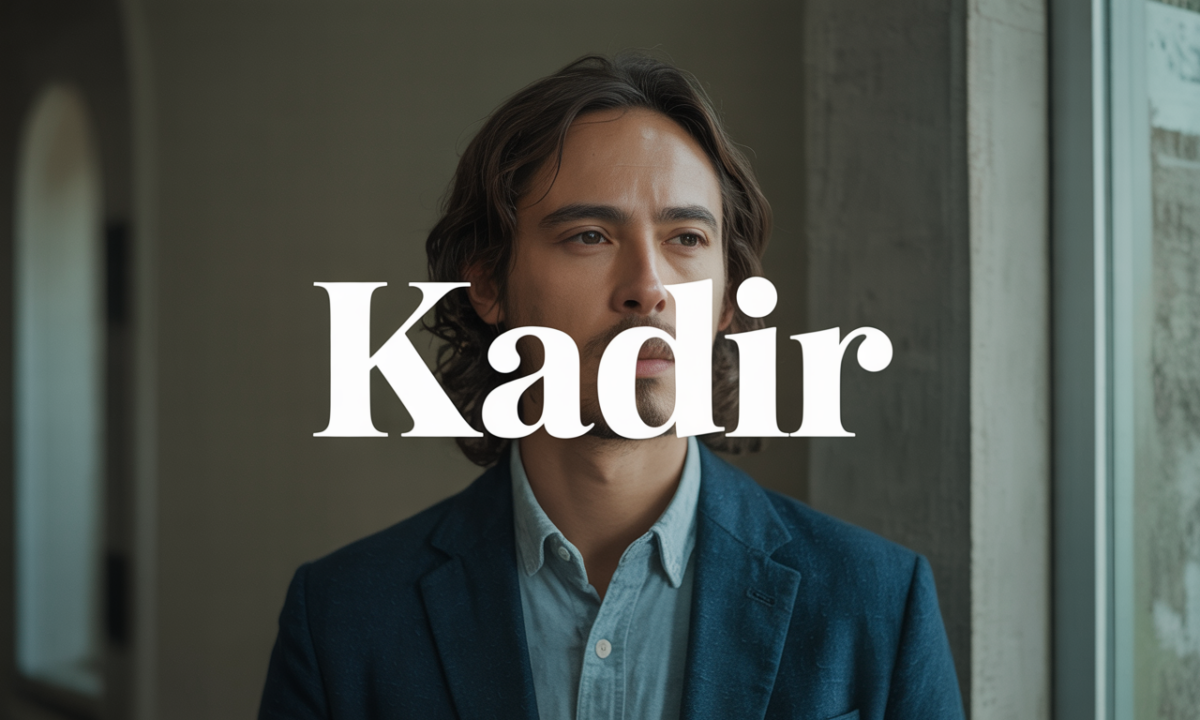 Illustration de Kadir, Prénoms