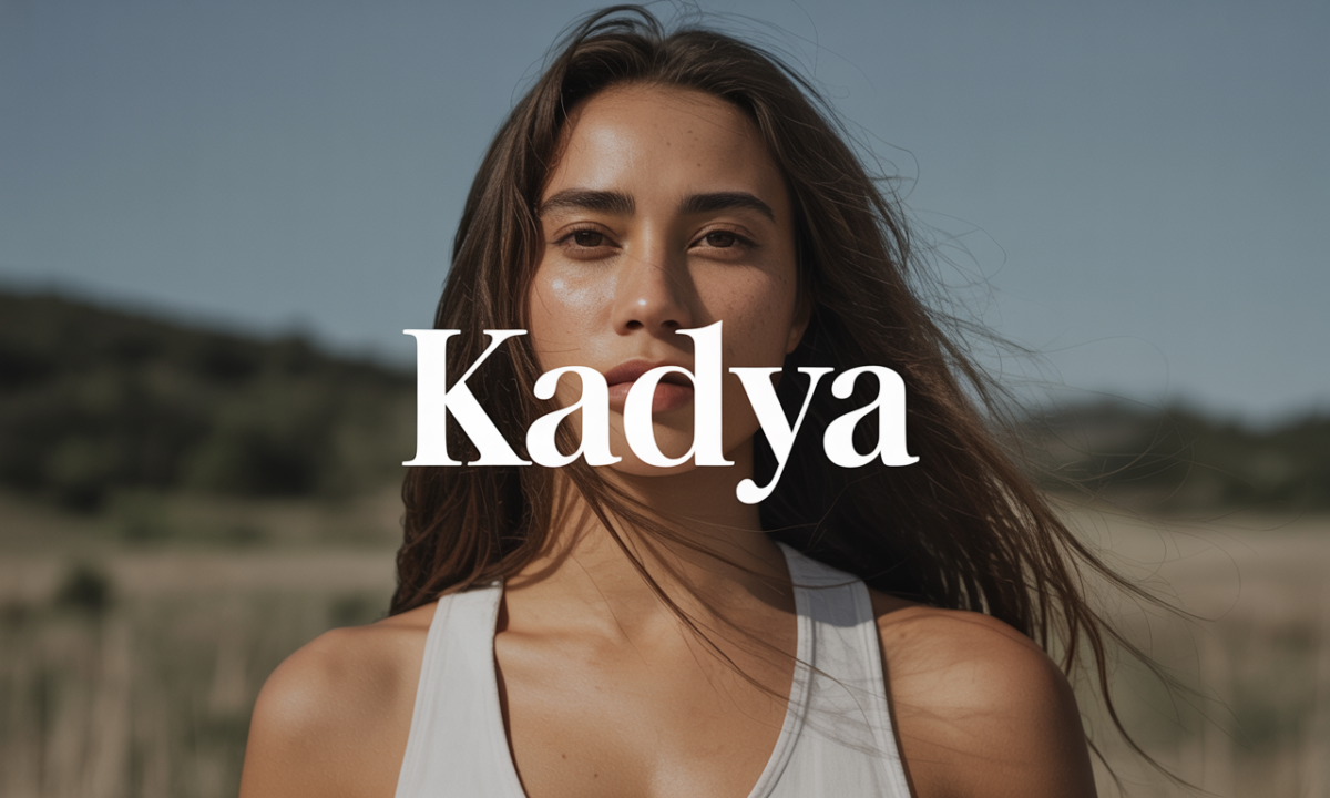 Illustration de Kadya, Prénoms