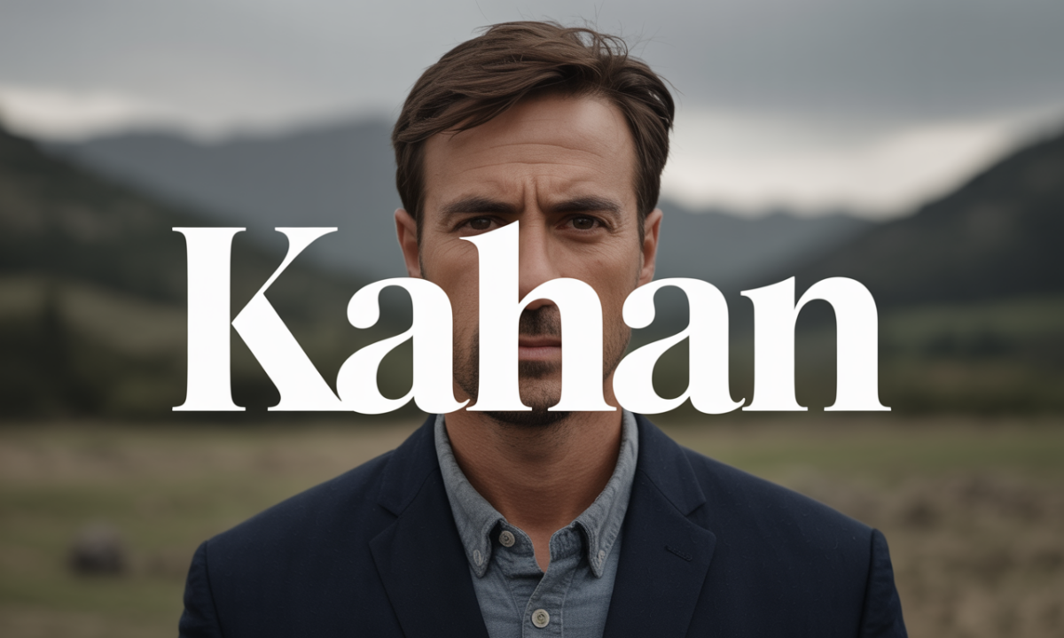 Illustration de Kahan, Prénoms