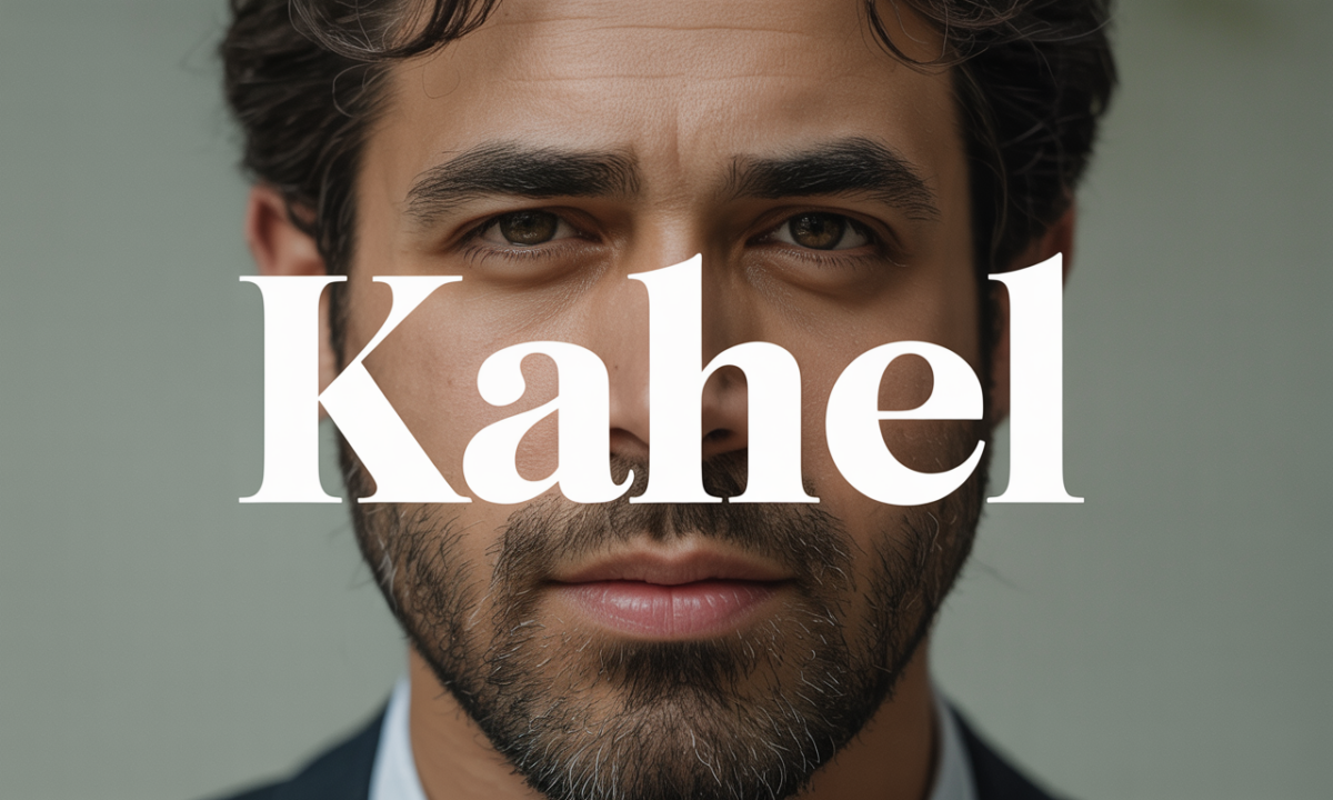 Illustration de Kahel, Prénoms