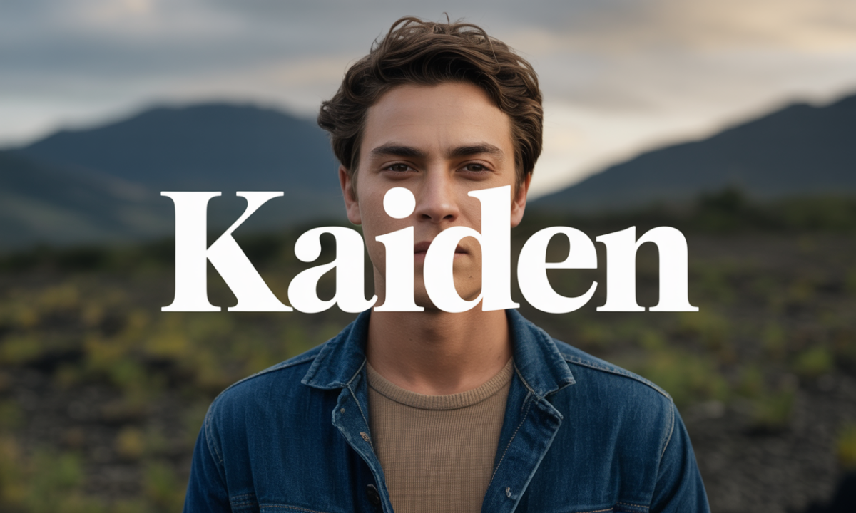 Illustration de Kaiden, Prénoms