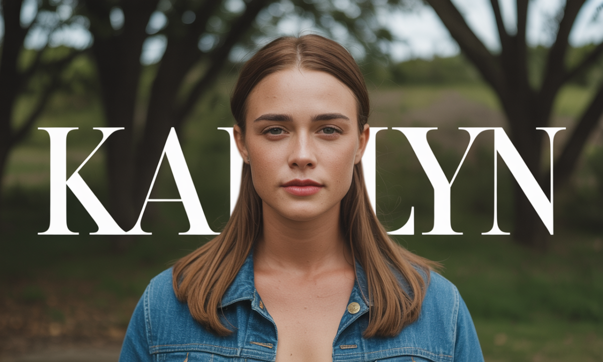 Illustration de Kaitlyn, Prénoms