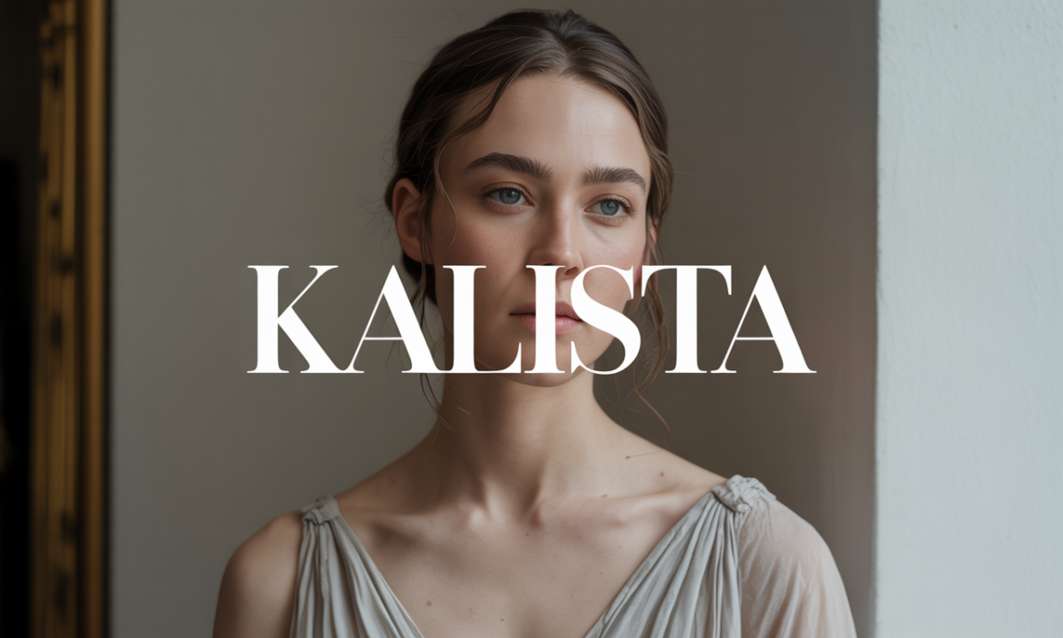 Illustration de Kalista, Prénoms