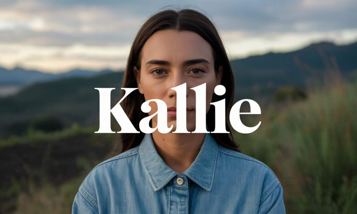 Illustration de Kallie, Prénoms