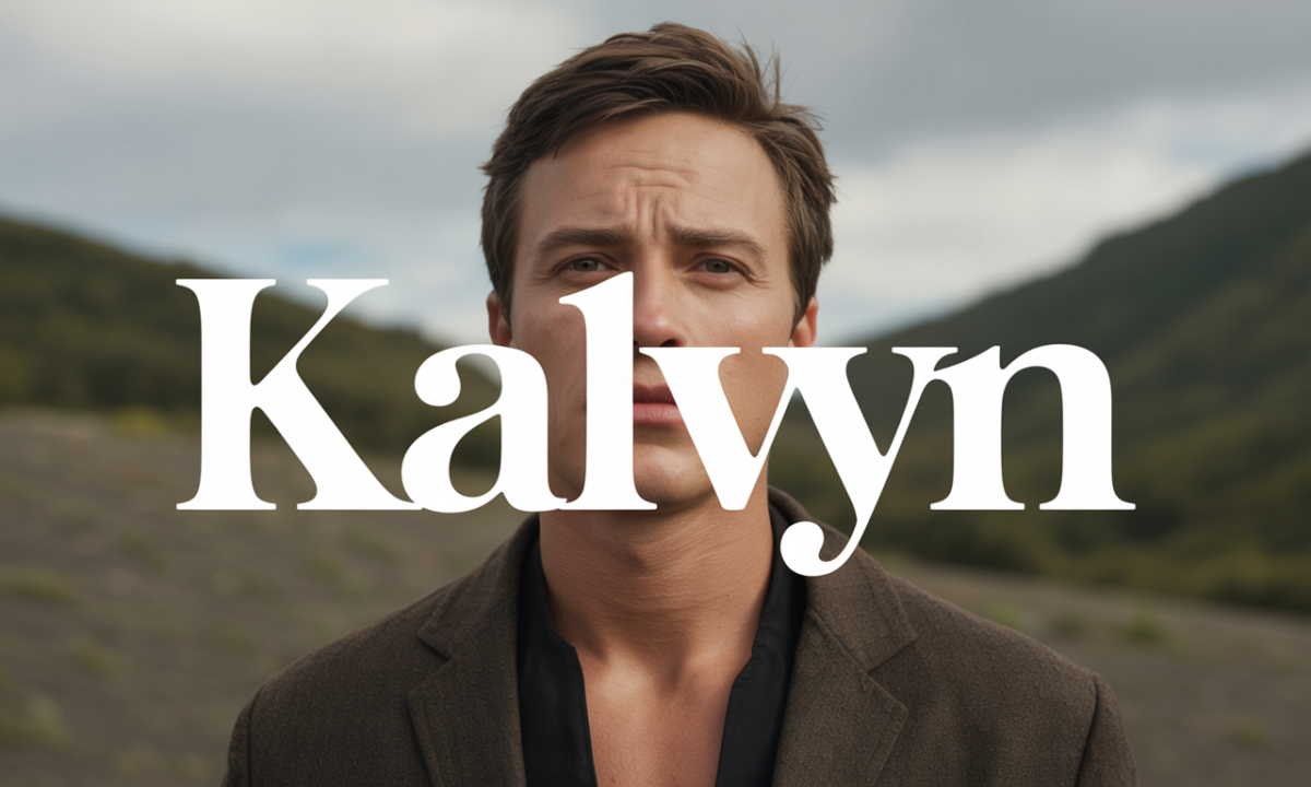 Illustration de Kalvyn, Prénoms