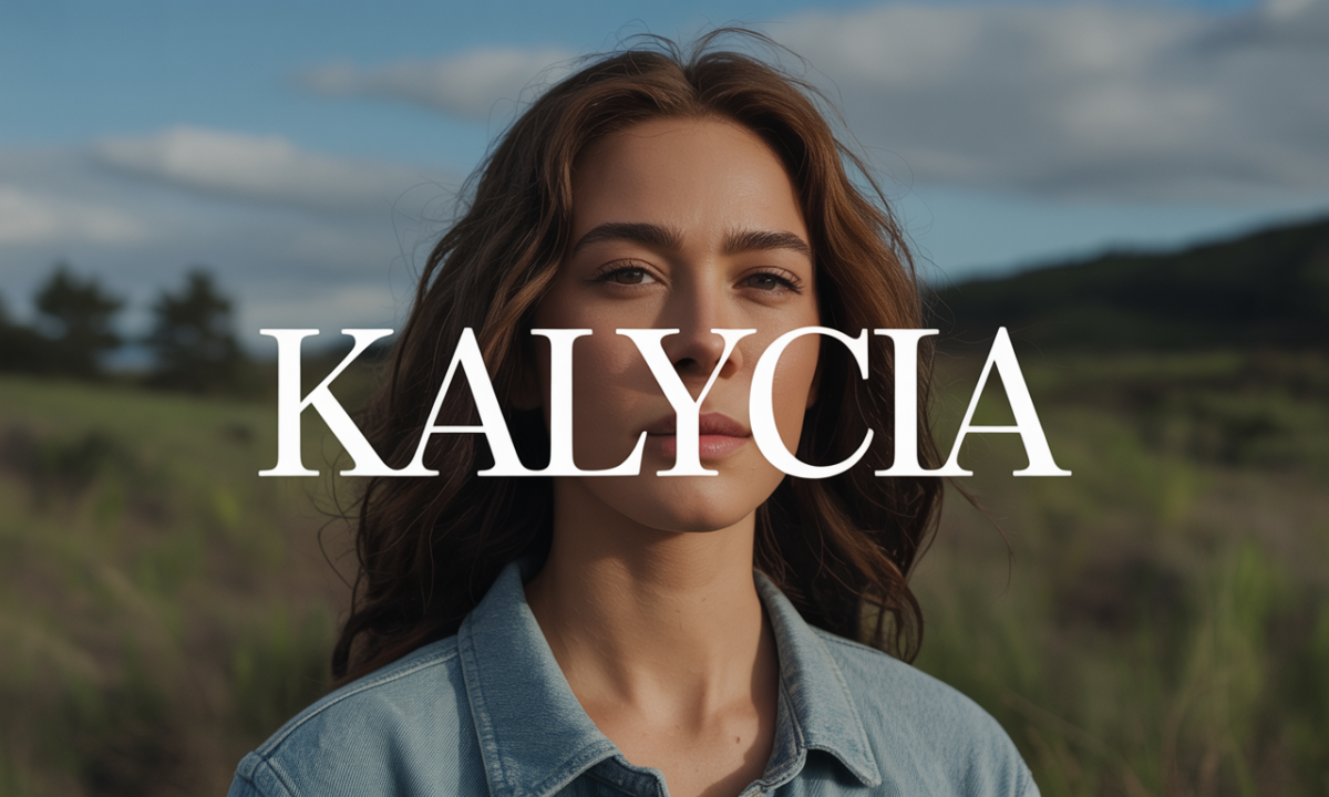 Illustration de Kalycia, Prénoms