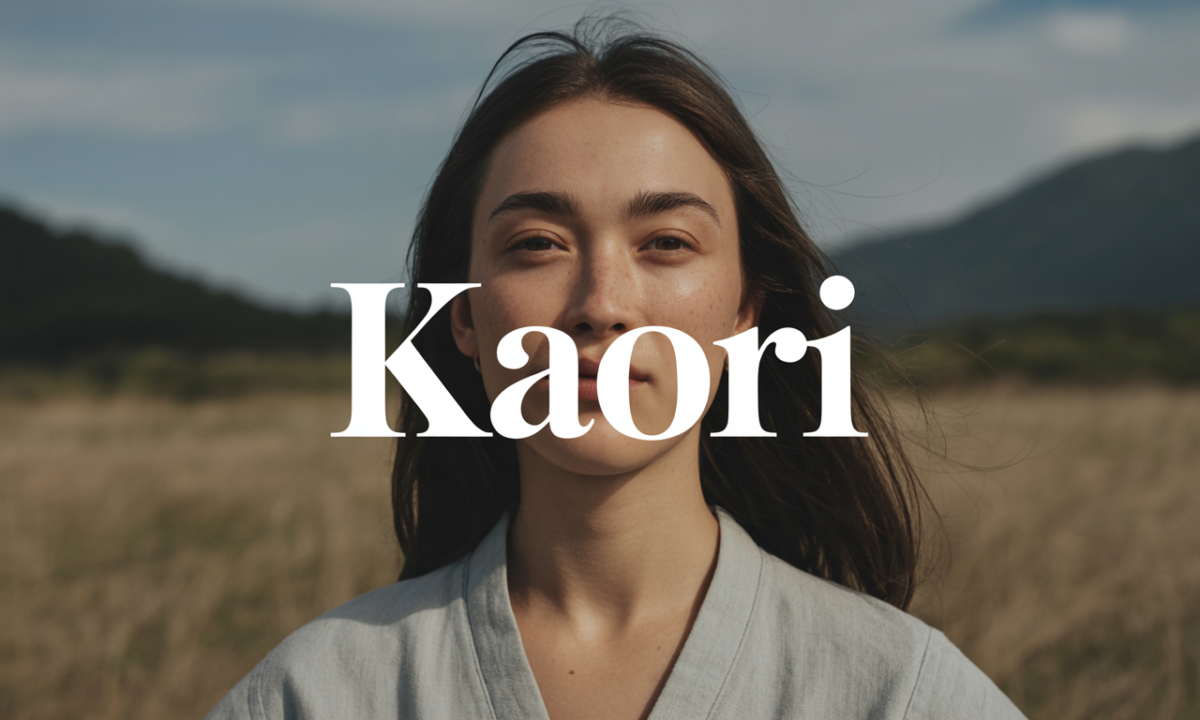 Illustration de Kaori, Prénoms