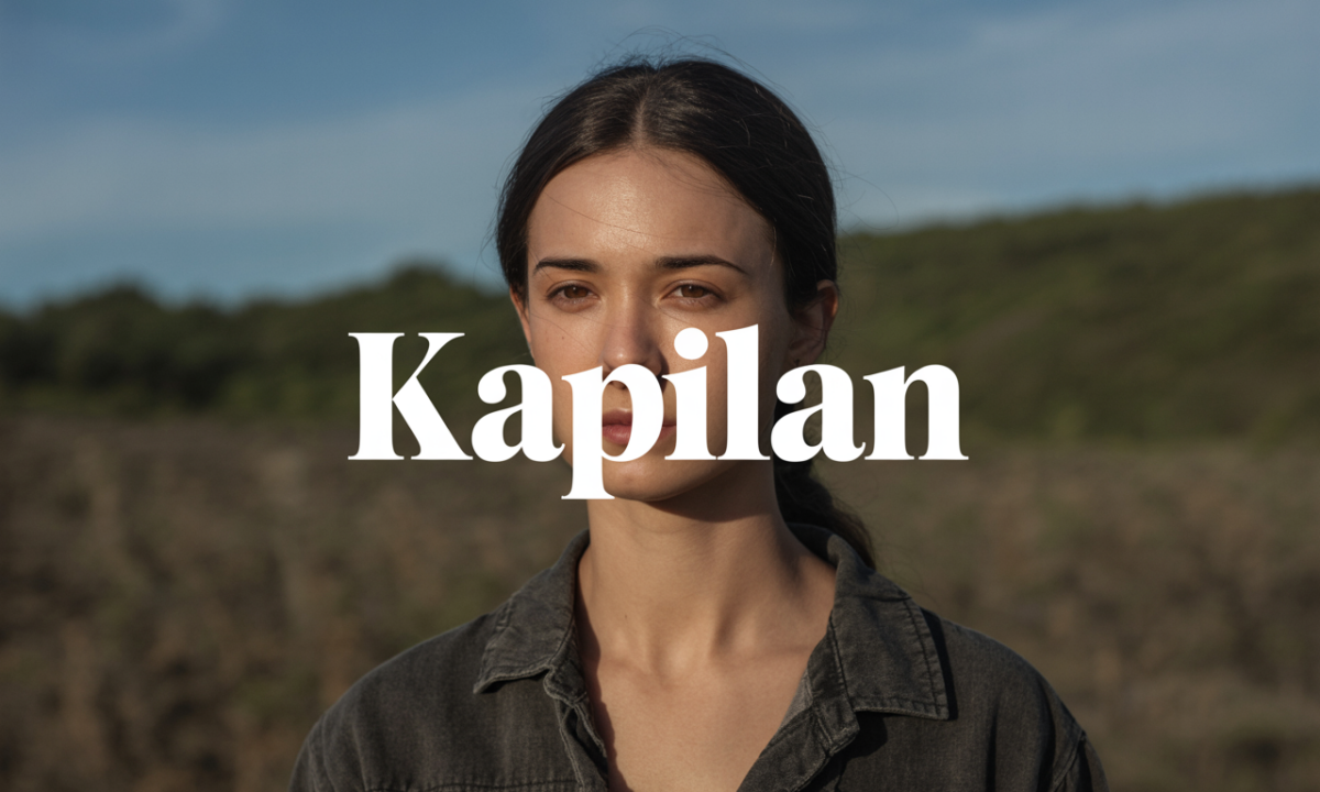 Illustration de Kapilan, Prénoms