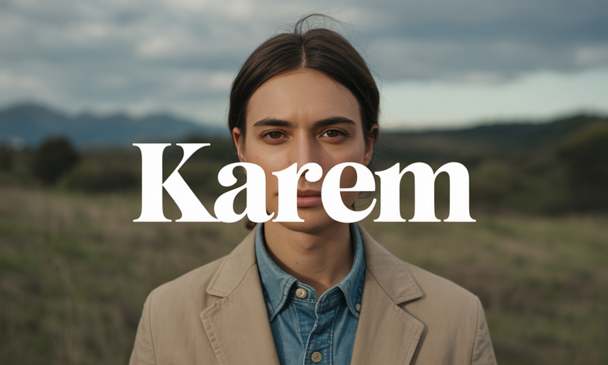 Illustration de Karem, Prénoms