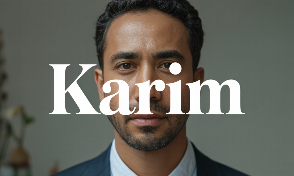 Illustration de Karim, Prénoms