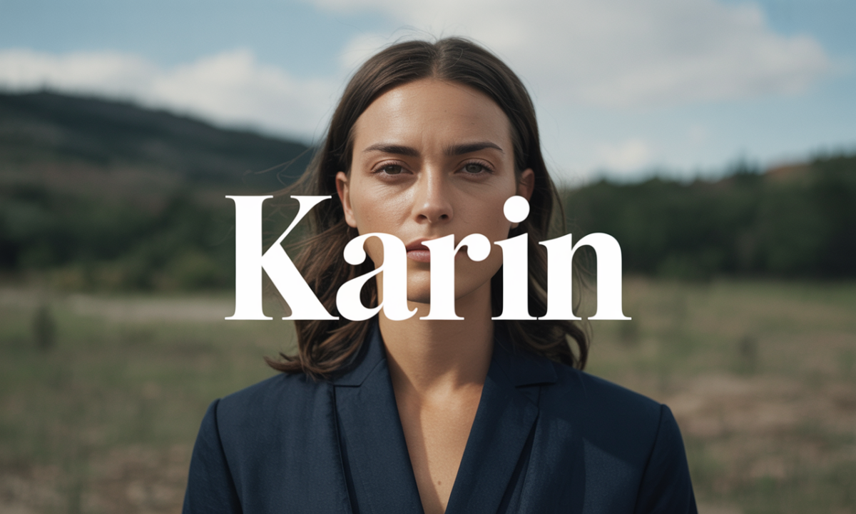 Illustration de Karin, Prénoms