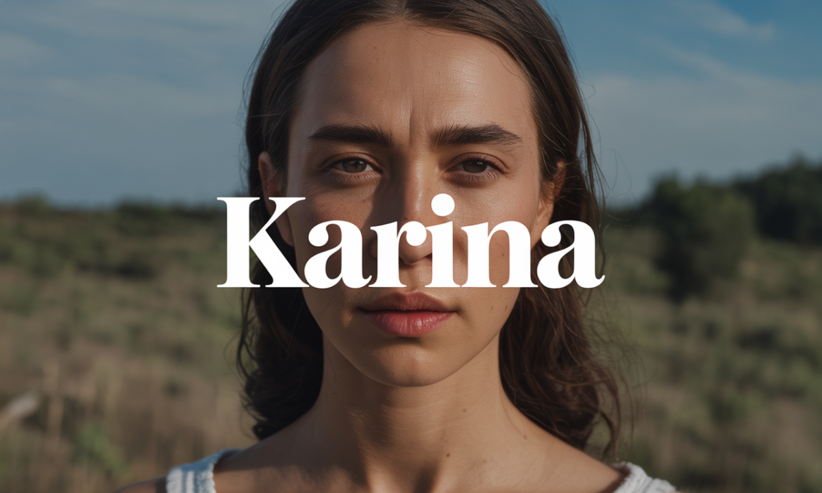 Illustration de Karina, Prénoms