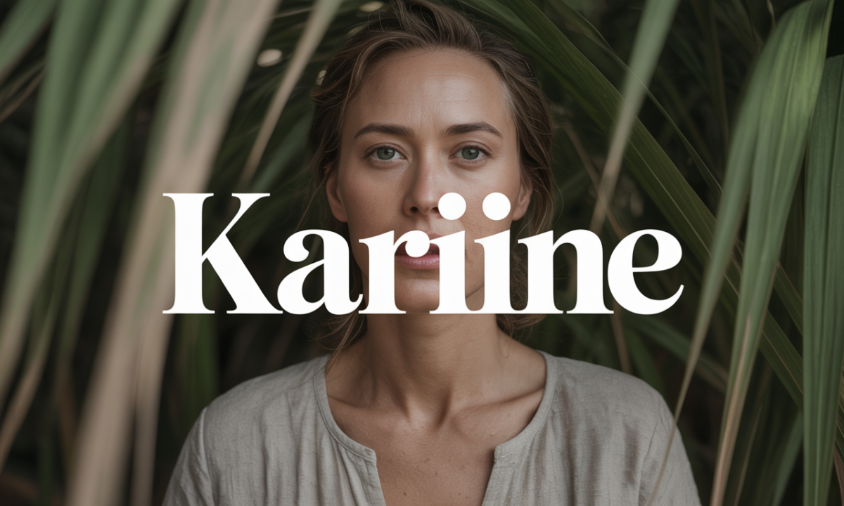 Illustration de Karine, Prénoms