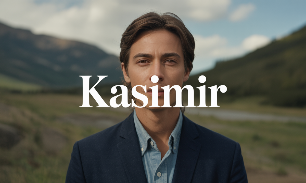 Illustration de Kasimir, Prénoms