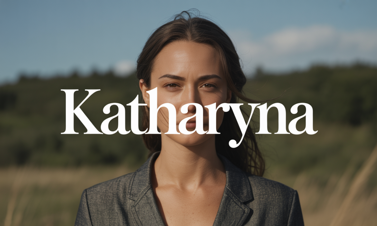 Illustration de Katharyna, Prénoms