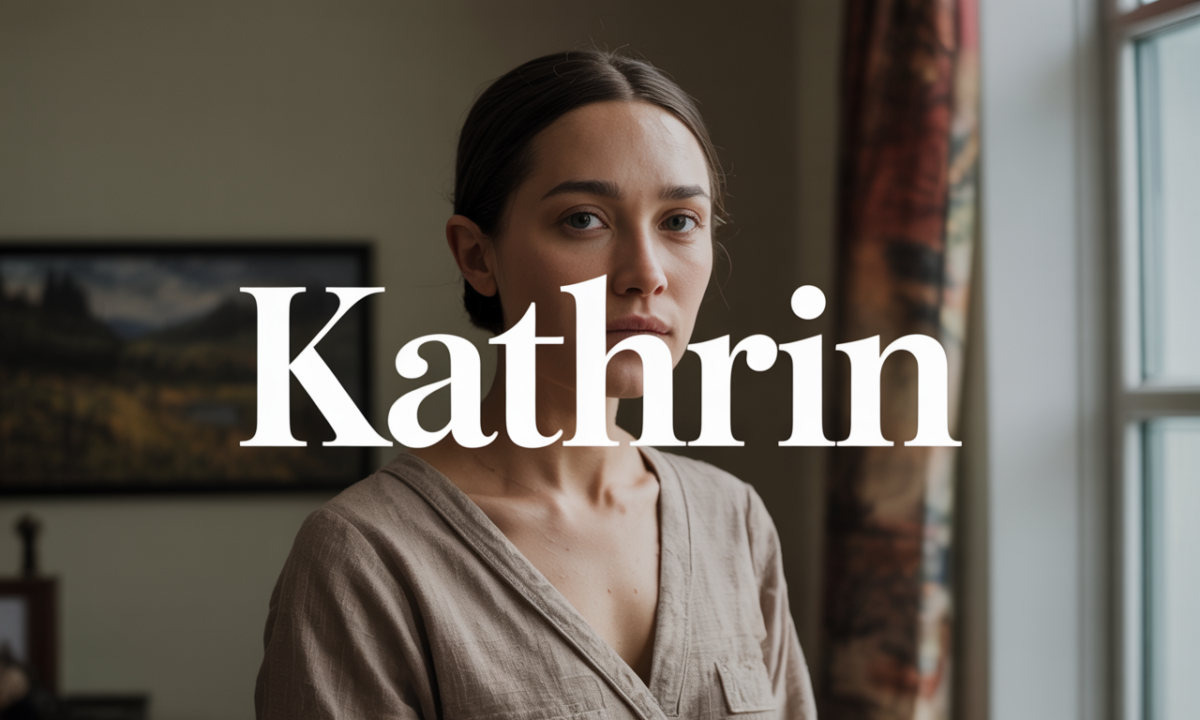 Illustration de Kathrin, Prénoms