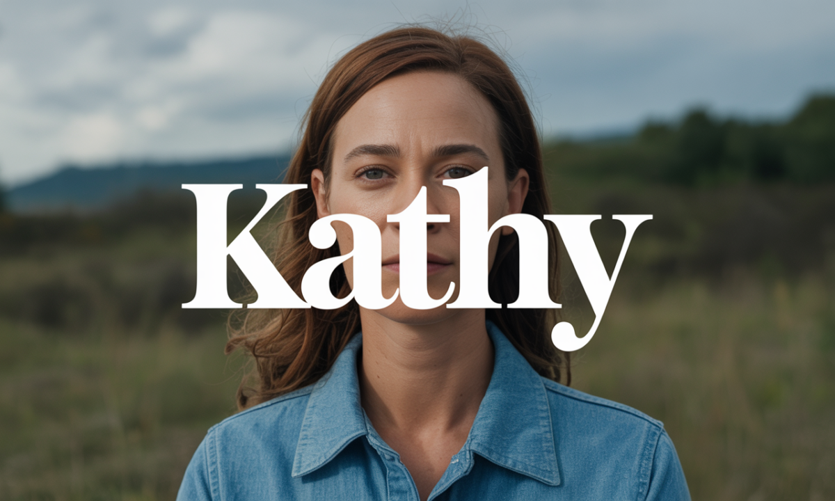 Illustration de Kathy, Prénoms