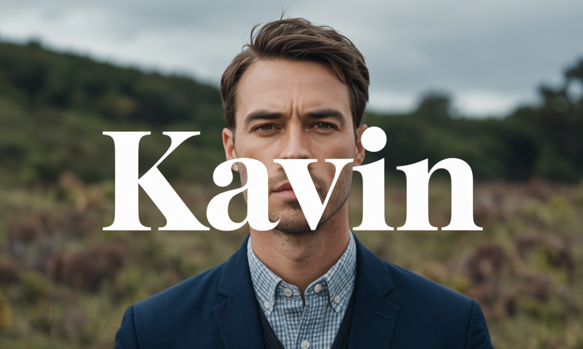 Illustration de Kavin, Prénoms