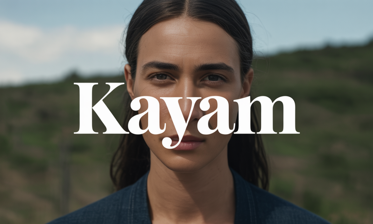 Illustration de Kayam, Prénoms