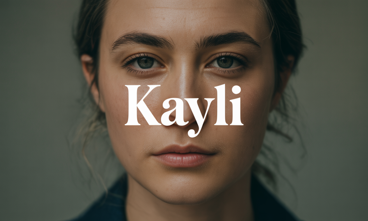 Illustration de Kayli, Prénoms