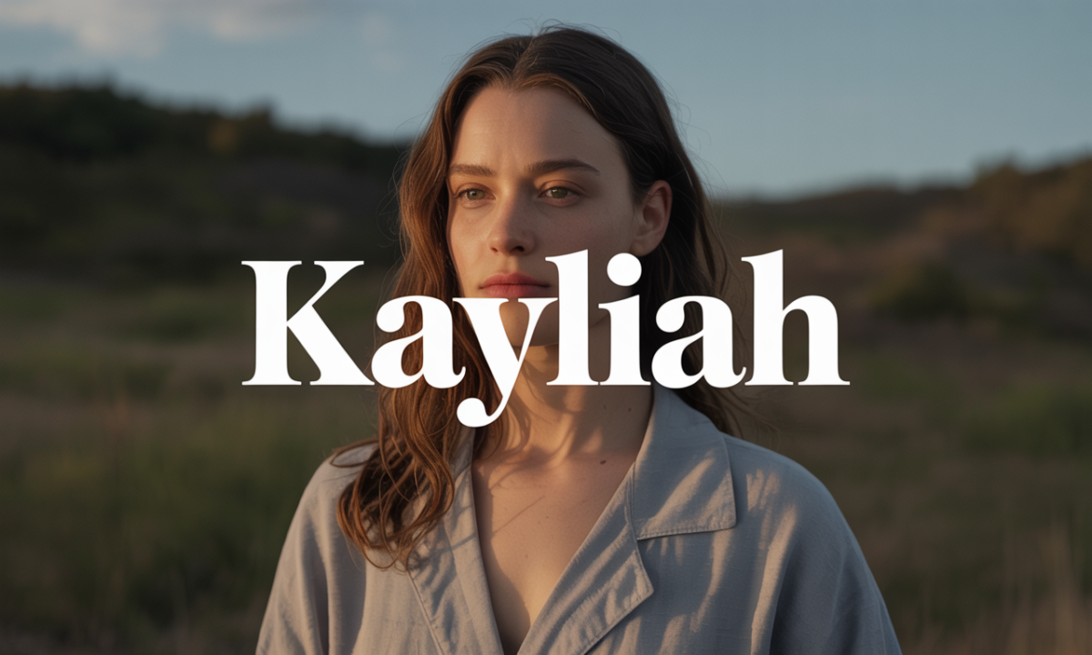 Illustration de Kayliah, Prénoms